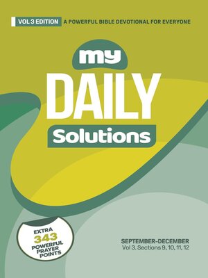 cover image of My Daily Solutions 2022 September-December